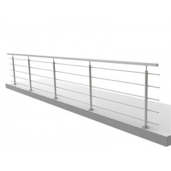 Gurtgeländer Set Querstäbe V2A