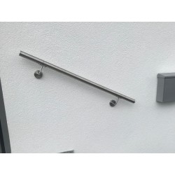 Edelstahl Wandhandlauf montiert