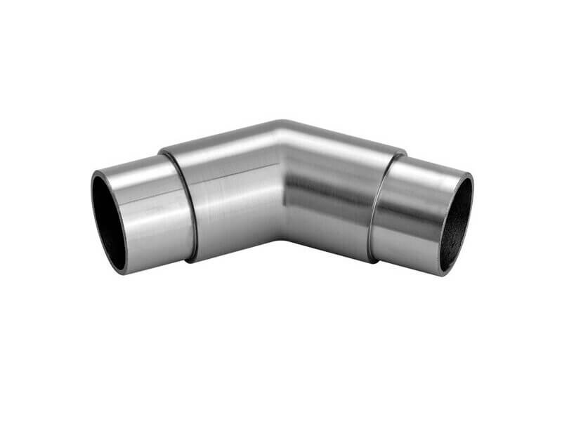 45° Bogen aus Edelstahlstahl V2A