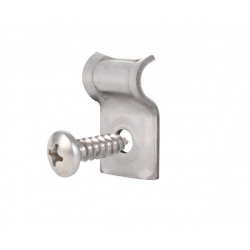 Spanndrahthalter mit Schraube