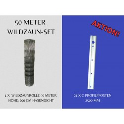 Wildzaun Aktions Set 200 cm