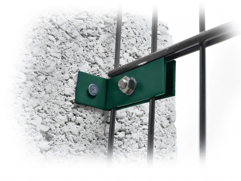 Wandanschlusswinkel schmal grün