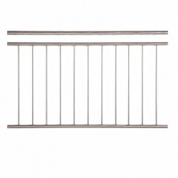 Geländerelement 11 senkrechte Sprossen - V2A