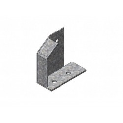 Treppenfußstück links