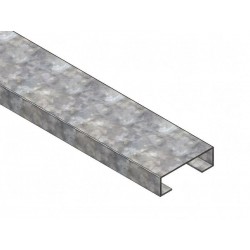 Treppenwange für Bausatztreppe 1000 mm verzinkt