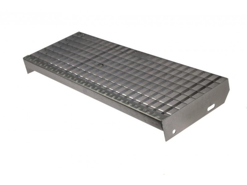 Gitterroststufe 30x30 mm verzinkt