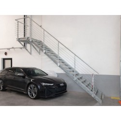 Verzinkte Bausatztreppe mit...