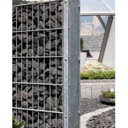 Gabionenpfosten für Doppelstabzaunmatten